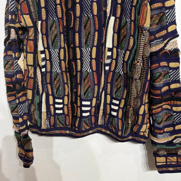Protege Coogi Style 90's Vintage Sweater Sz 1X NWT - Picture 4 of 12